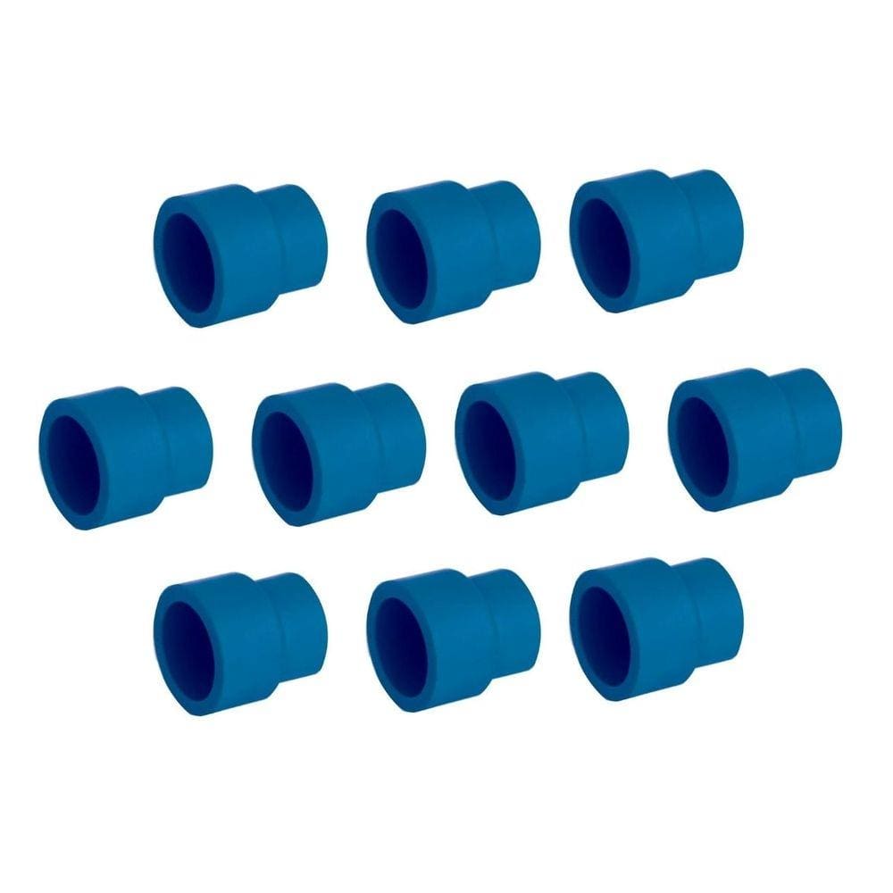 Kit Com 10 Peças-Luva De Redução Ppr Topfusion Para Rede De Ar Comprimido 50X 32Mm
