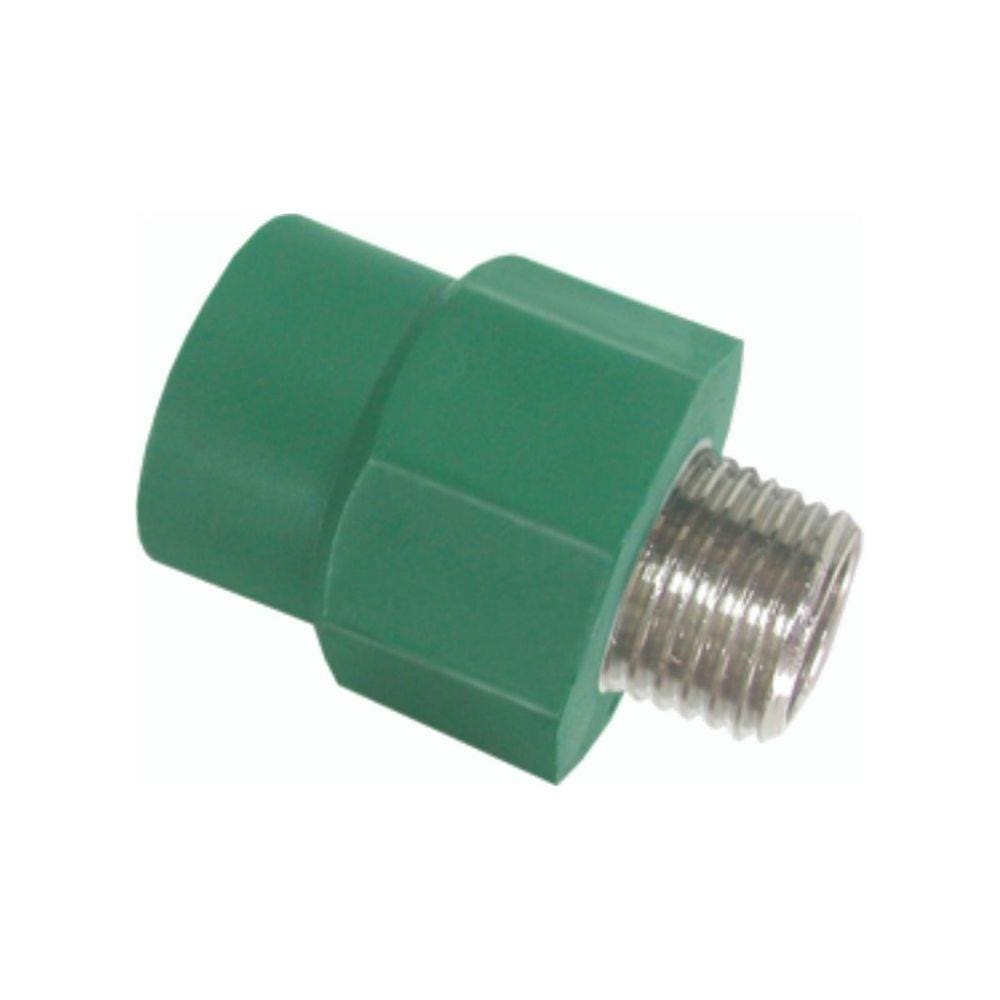 Adaptador Ppr Para Rede De Água Quente e Fria 40 Mm X 1 1/4 Polegada - Topfusion