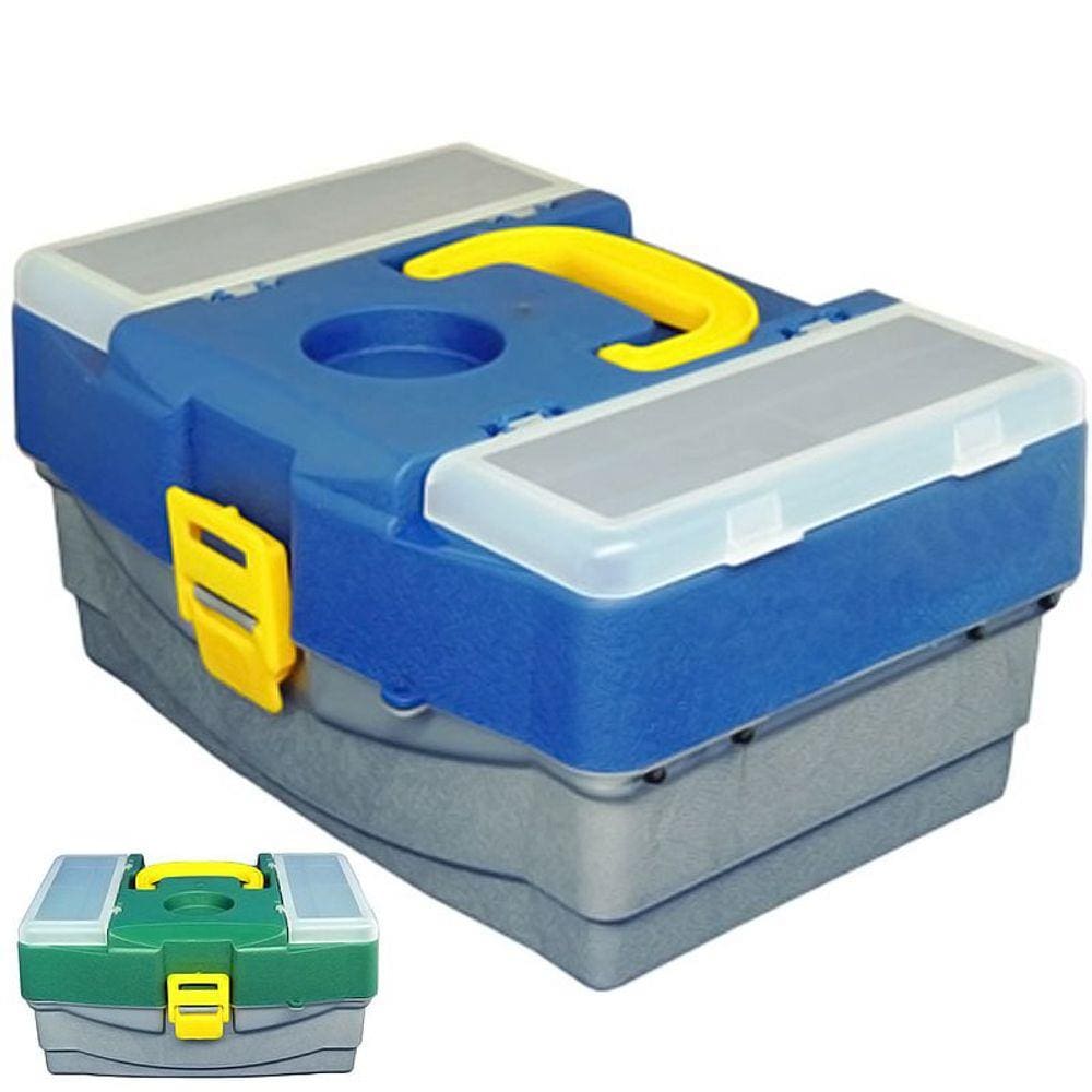 Caixa Hi Color com 4 Bandejas (34x25x16,5cm)