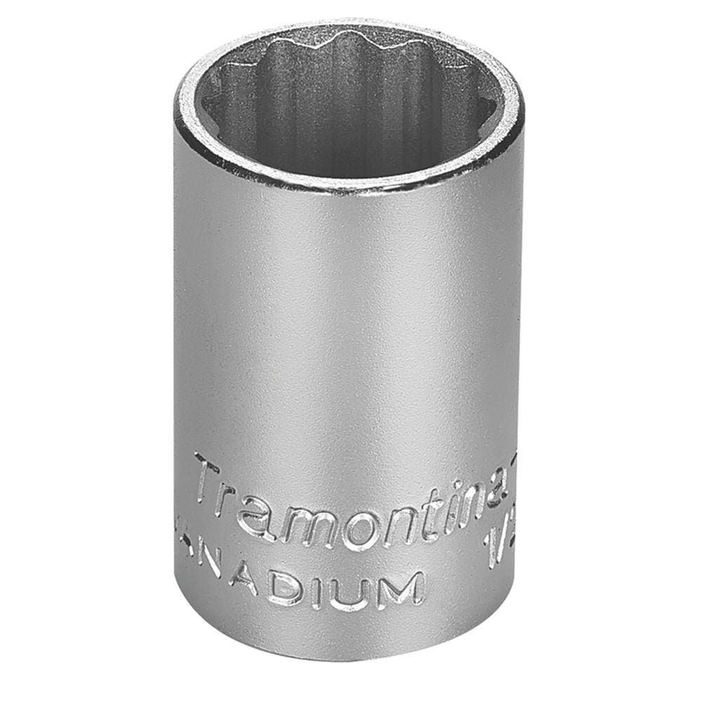 Soquete Estriado em Aço Cromo Vanádio 17 mm - Encaixe 1/2" Tramontina PRO Tramontina