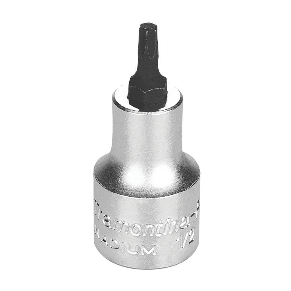 Soquete em Aço Cromo Vanádio Ponta Trafix T25 - Encaixe 1/2” Tramontina Pro Tramontina