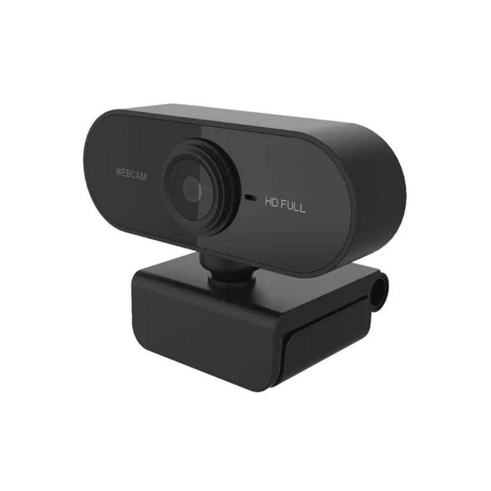 Webcam 1080P Full Hd Preto