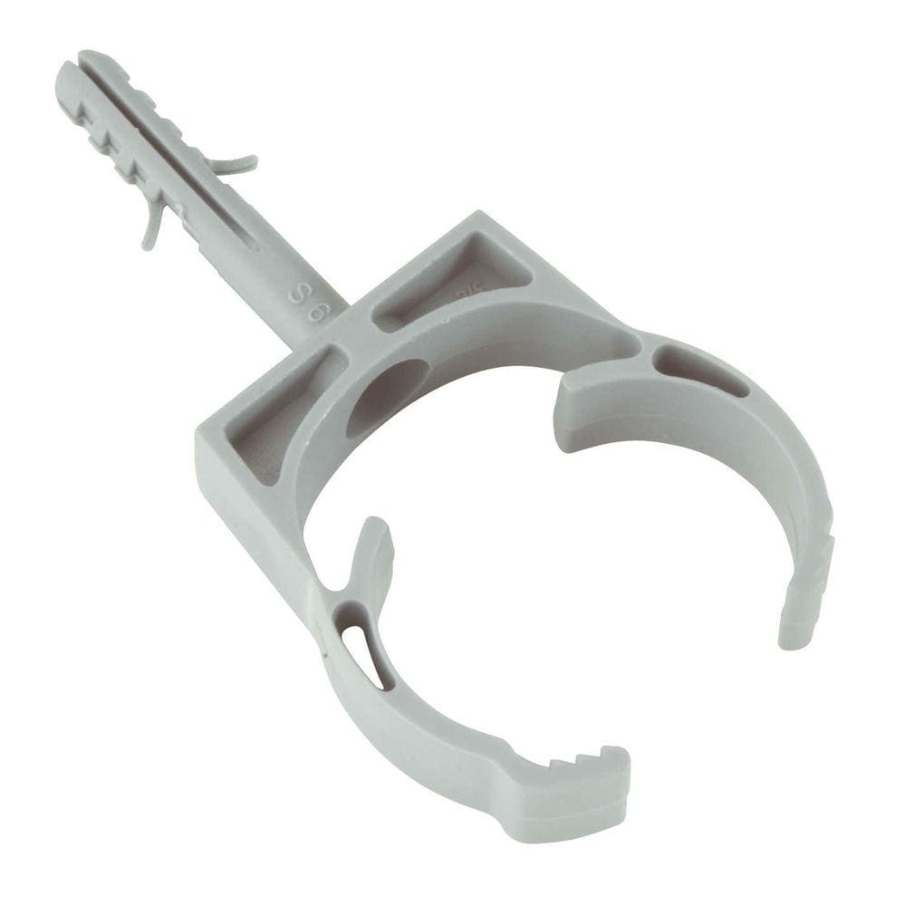 Abraçadeira com Bucha 1/2" Tramontina Cinza Tramontina
