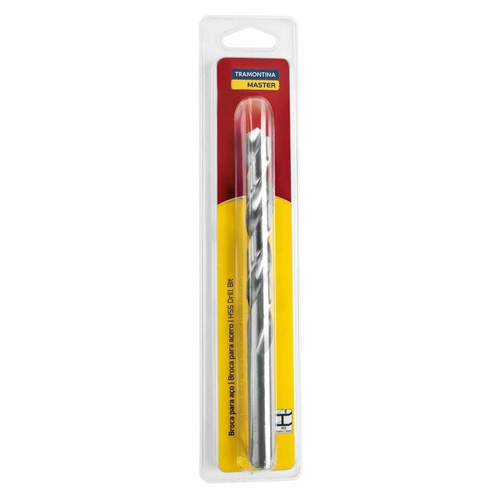 Broca para Aço 12.5x151 mm Tramontina em Aço Rápido HSS DIN 338 Tramontina