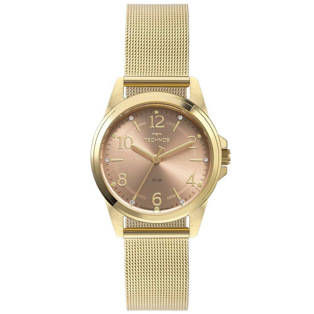 Relógio Technos Feminino Boutique Dourado - 2035MTG/1T