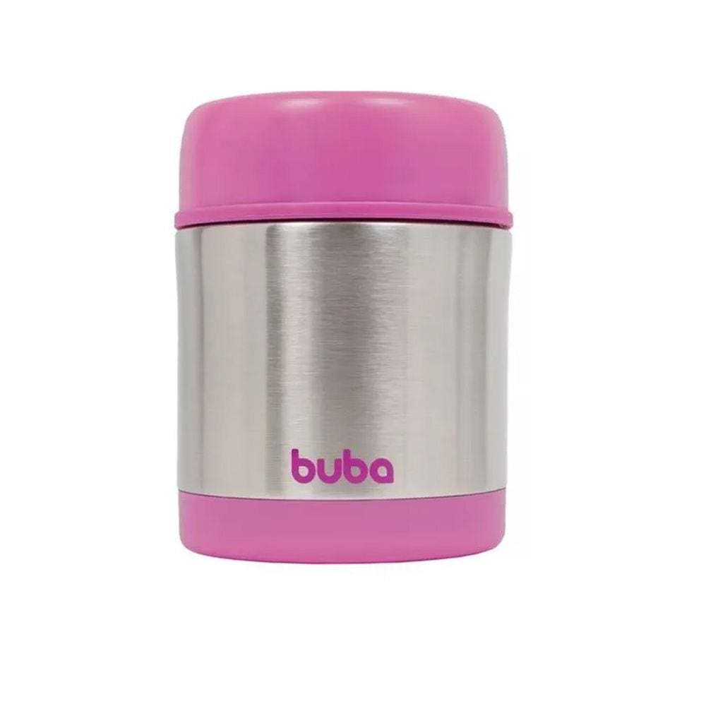 Pote Térmico 350ml Rosa Buba