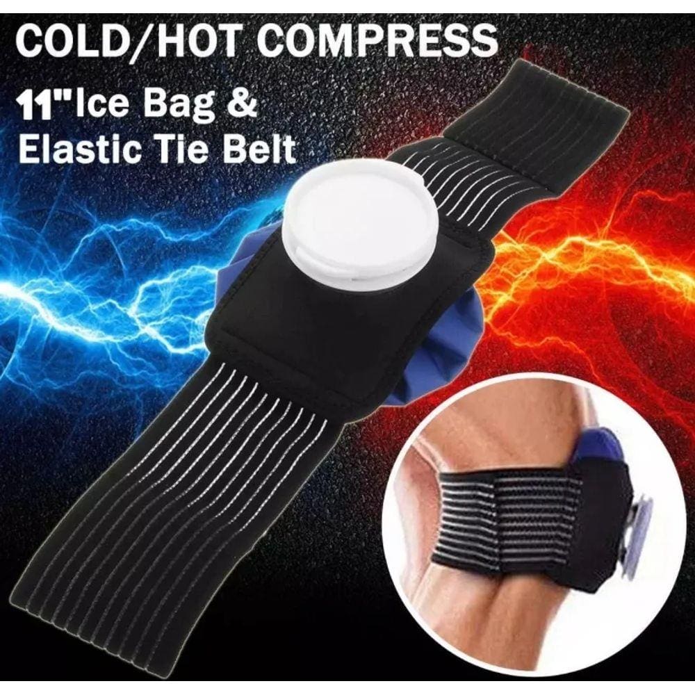Bolsa Térmica + Cinta Ortopedica Compressa Gelo C/ Elástico