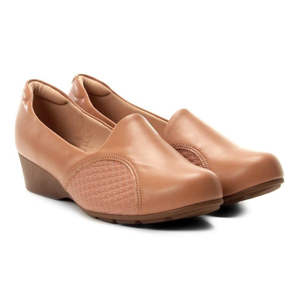 Sapato Scarpin Modare Enfermagem Anabela Joanete - Nude