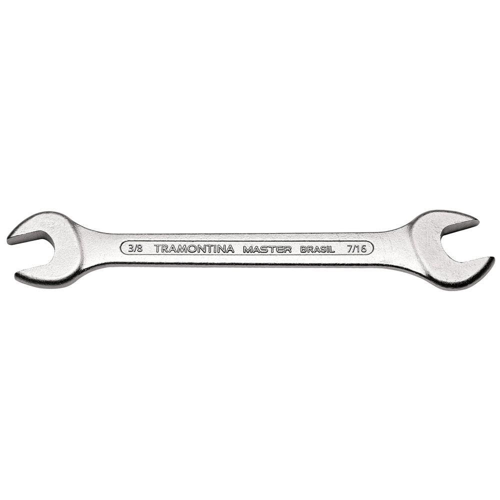 Chave Fixa 3/8x7/16” Tramontina com Corpo em Aço Especial Cromado Tramontina