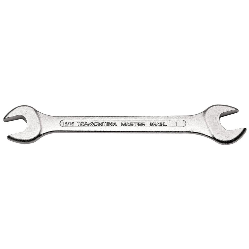Chave Fixa 15/16x1” Tramontina com Corpo em Aço Especial Cromado Tramontina