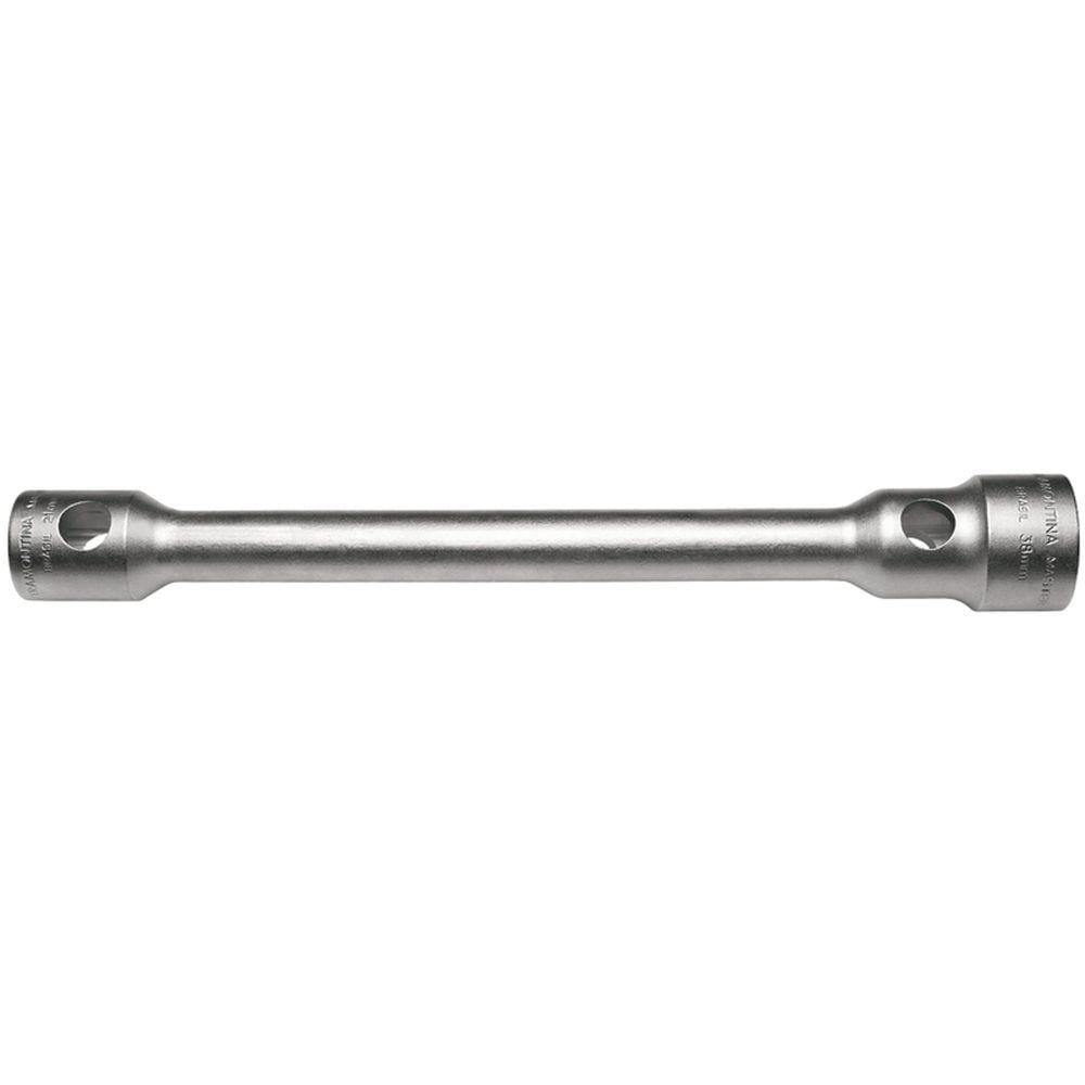 Chave de Roda 24x27 mm Tramontina com Corpo Forjado em Aço Especial Cromado com Furo para Manípulo Tramontina