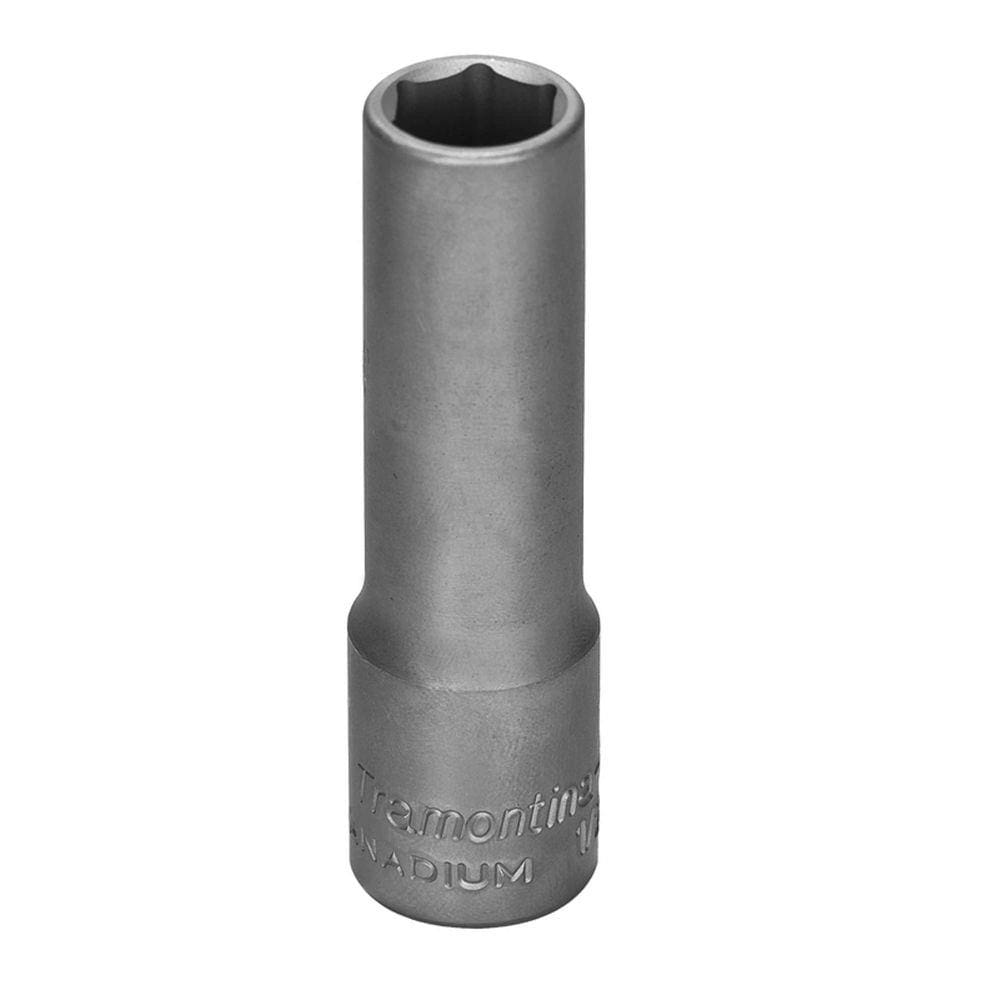 Soquete Sextavado Longo em Aço Cromo Vanádio 1/2” - Encaixe 1/2” Tramontina PRO Tramontina