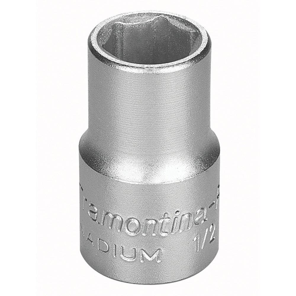 Soquete Sextavado em Aço Cromo Vanádio 9/16” - Encaixe 1/2” Tramontina PRO Tramontina