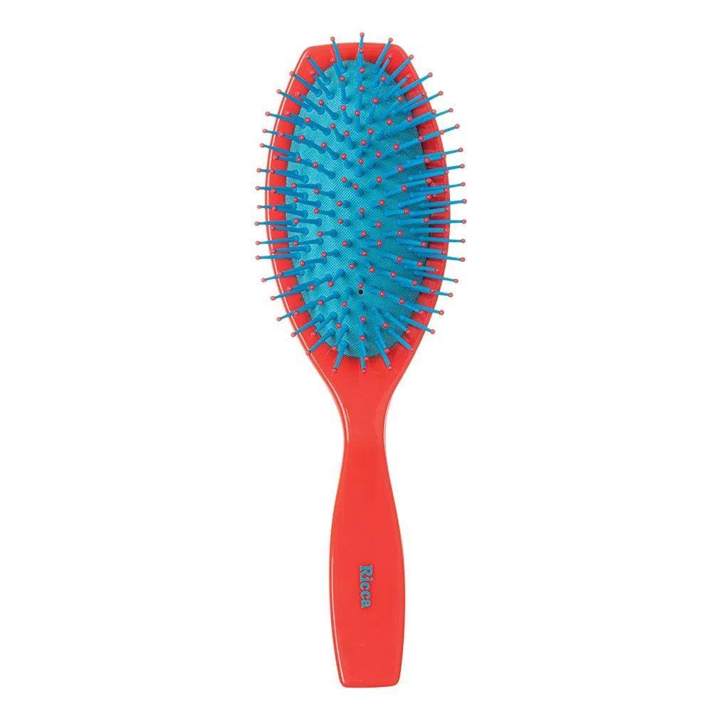 Escova de Cabelo Cereja Oval Almofadada Ricca Belliz