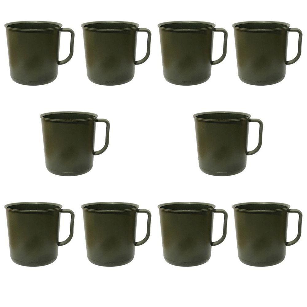 Caneco Militar 500ML (10un) Verde Oliva