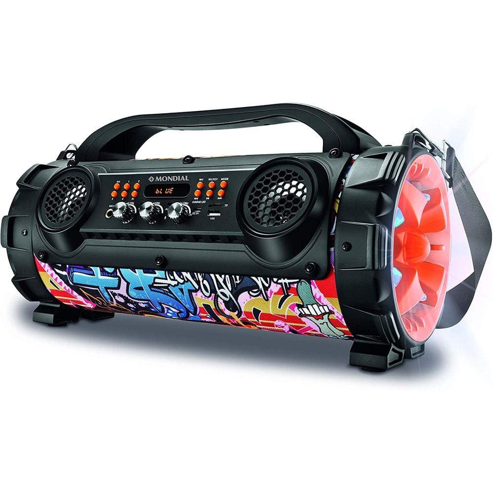 Caixa de Som Multi Conect Mondial Street 100W Bivolt MCO-08