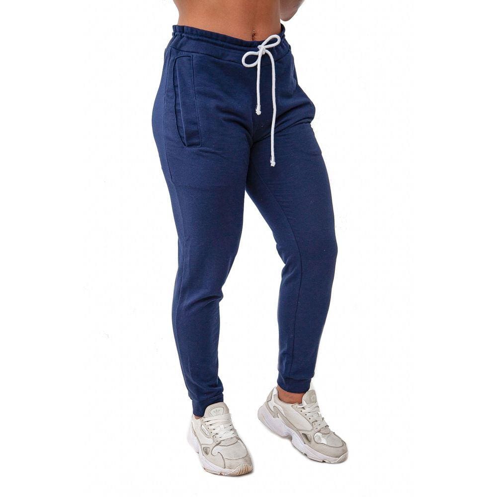 Calça Moletom Feminina Dia-a-dia Super Confortavel M51
