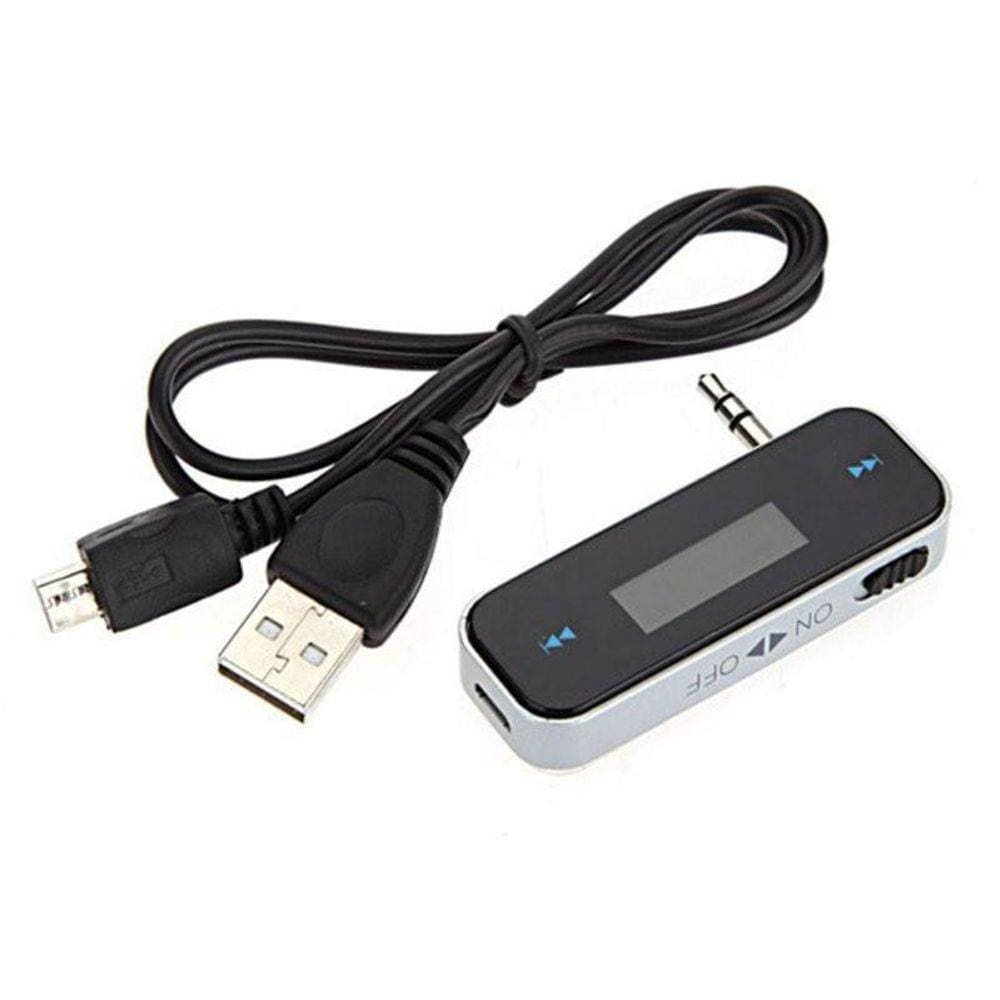 Transmissor De Fm Portatil Para Celular Notbook Pc Audio Tv