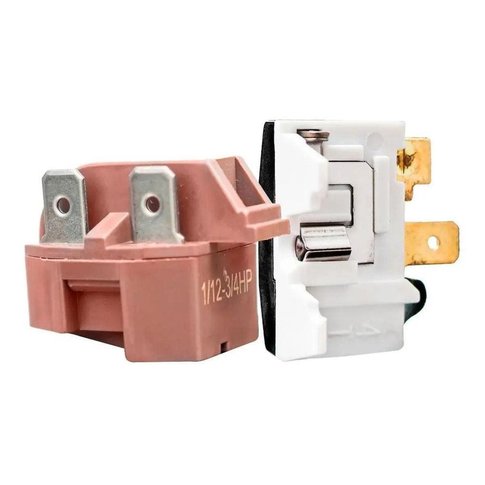 Rele Ptc E Protetor Térmico Serve Em Todos Freezer Bivolt