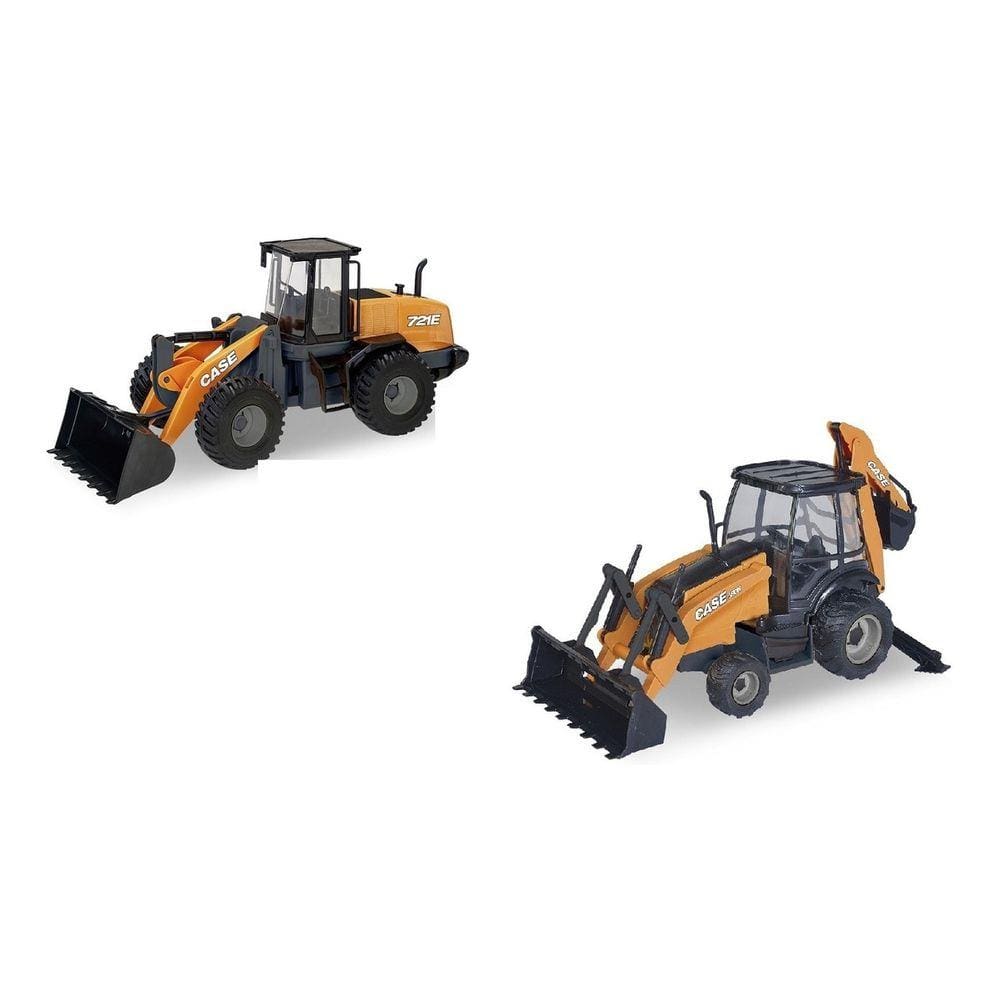 Kit Infantil Carregadeira Retroescavadeira Case 721e 580n