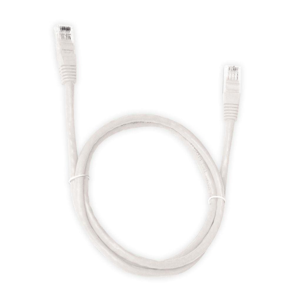 Cabo De Rede Patch Cord Cat.5E 5Mt Branco Pluscable Pc-Ethu50wh