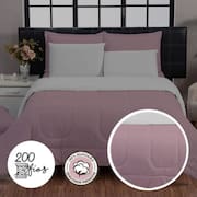 Kit Edredom Italiano3 Peças 100% Algodão Dupla Face Casa Dona