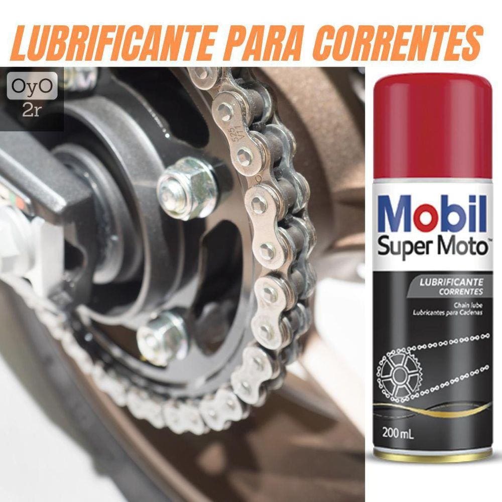 Lubrificante Para Correntes Chain Lub Mobil Super Extra