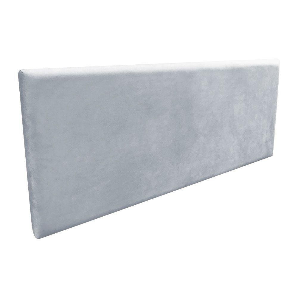 Cabeceira Painel Clean Para Cama Box Casal 160cm Cinza