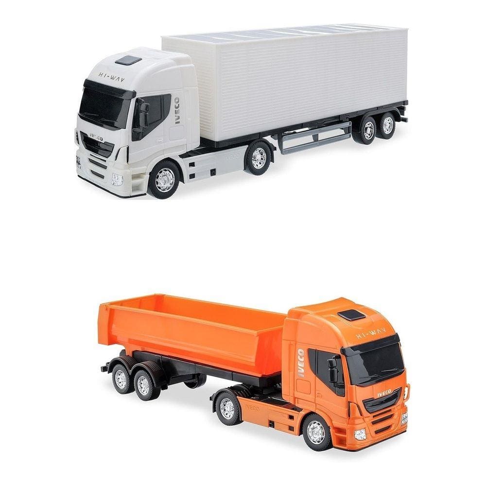 Caminhão Carreta Diamond Truck Baú - 67cm - Roma Brinquedo