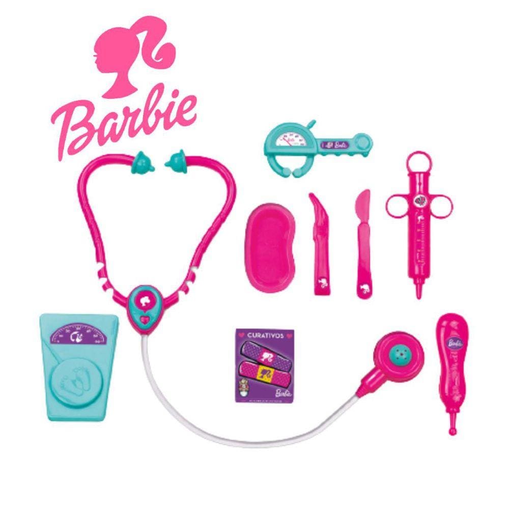 Kit De Médico Barbie Doutora Médio Fun Divirta-Se F00580