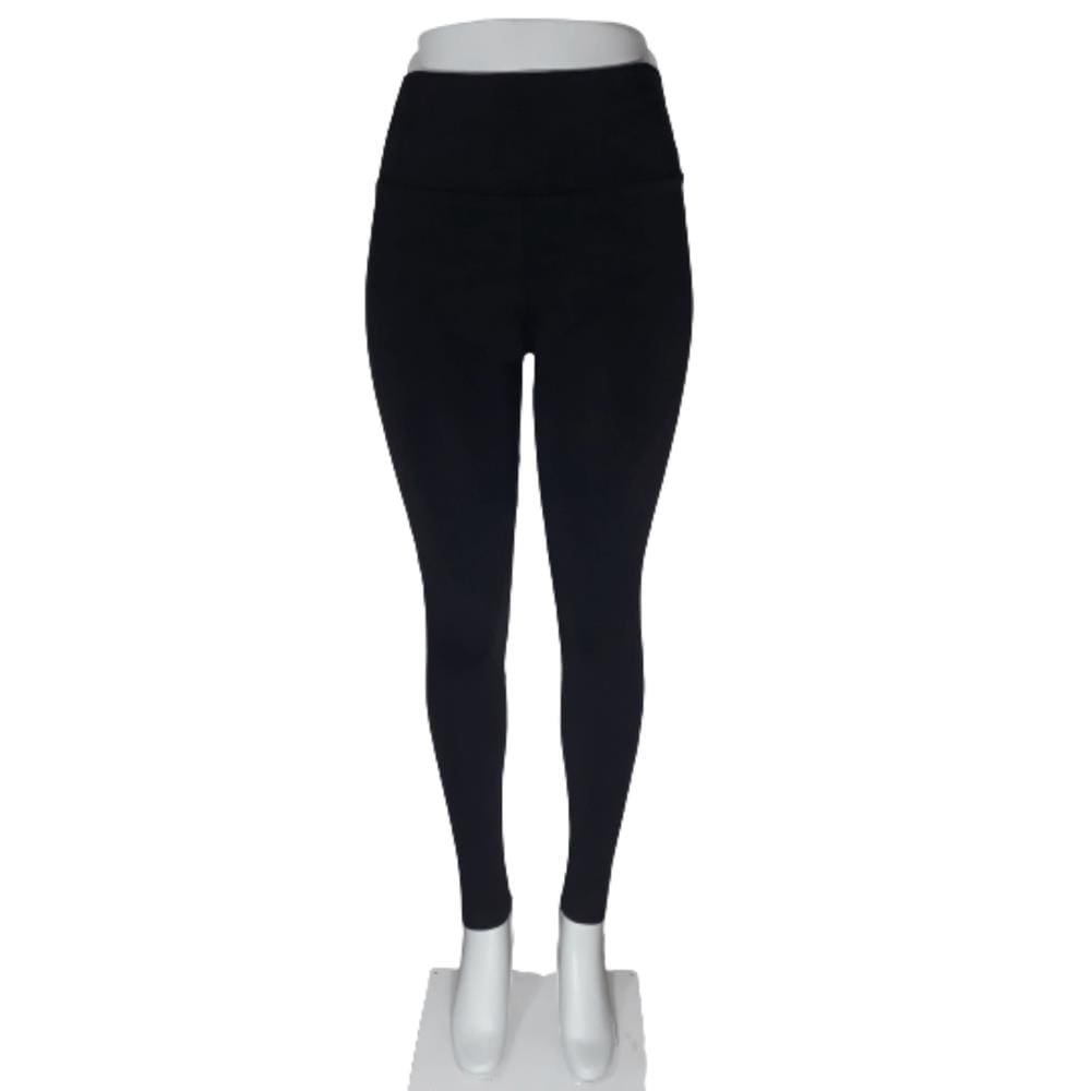 Calça Legging Preta Suplex Cintura Alta