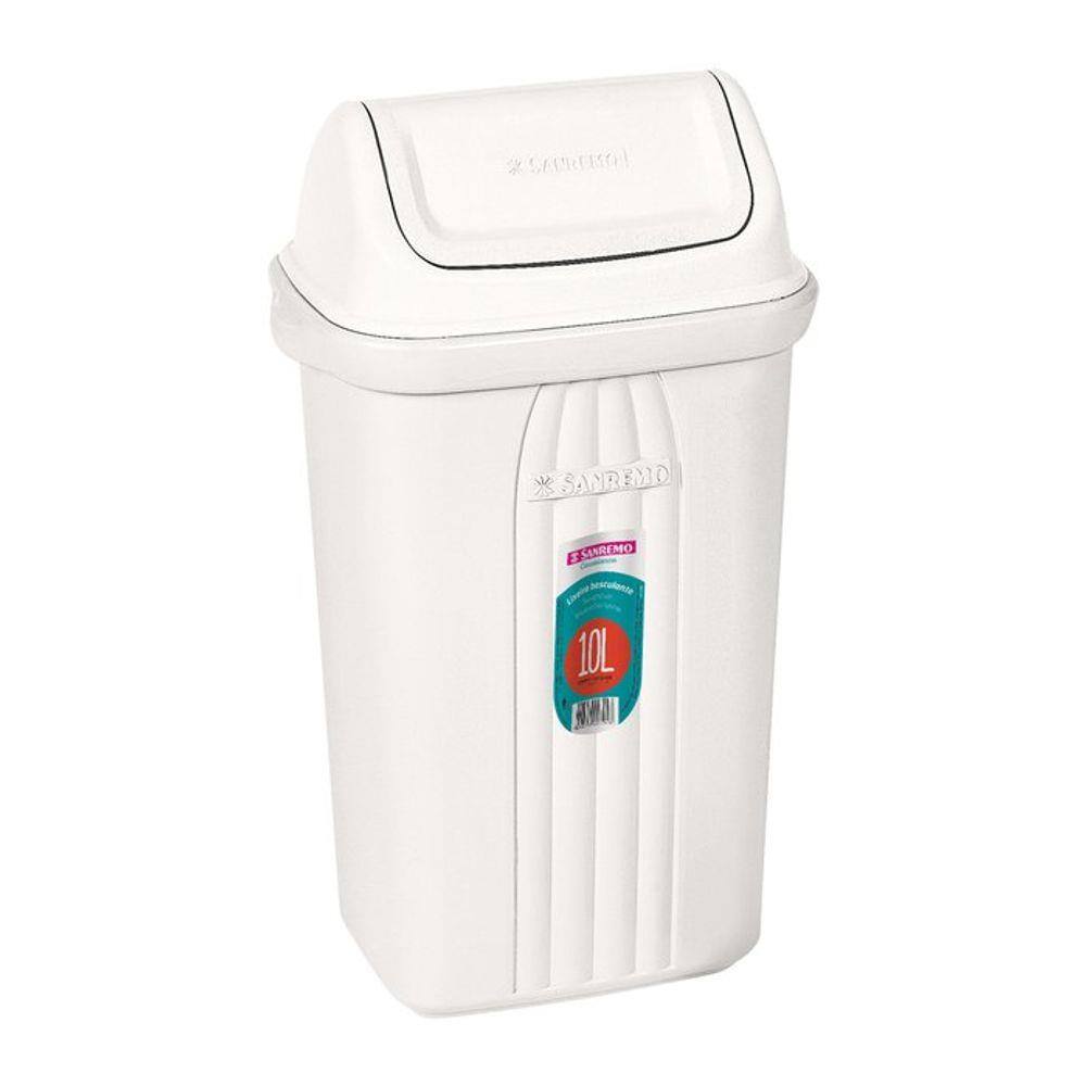 Lixeira de Plástico Basculante 10L SR281 Sanremo