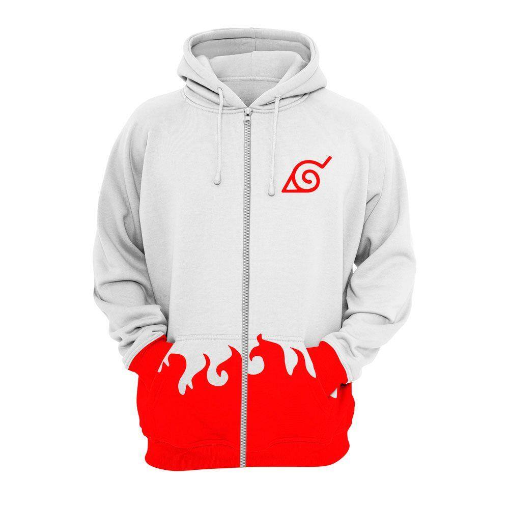 naruto stitched moletom com capuzs