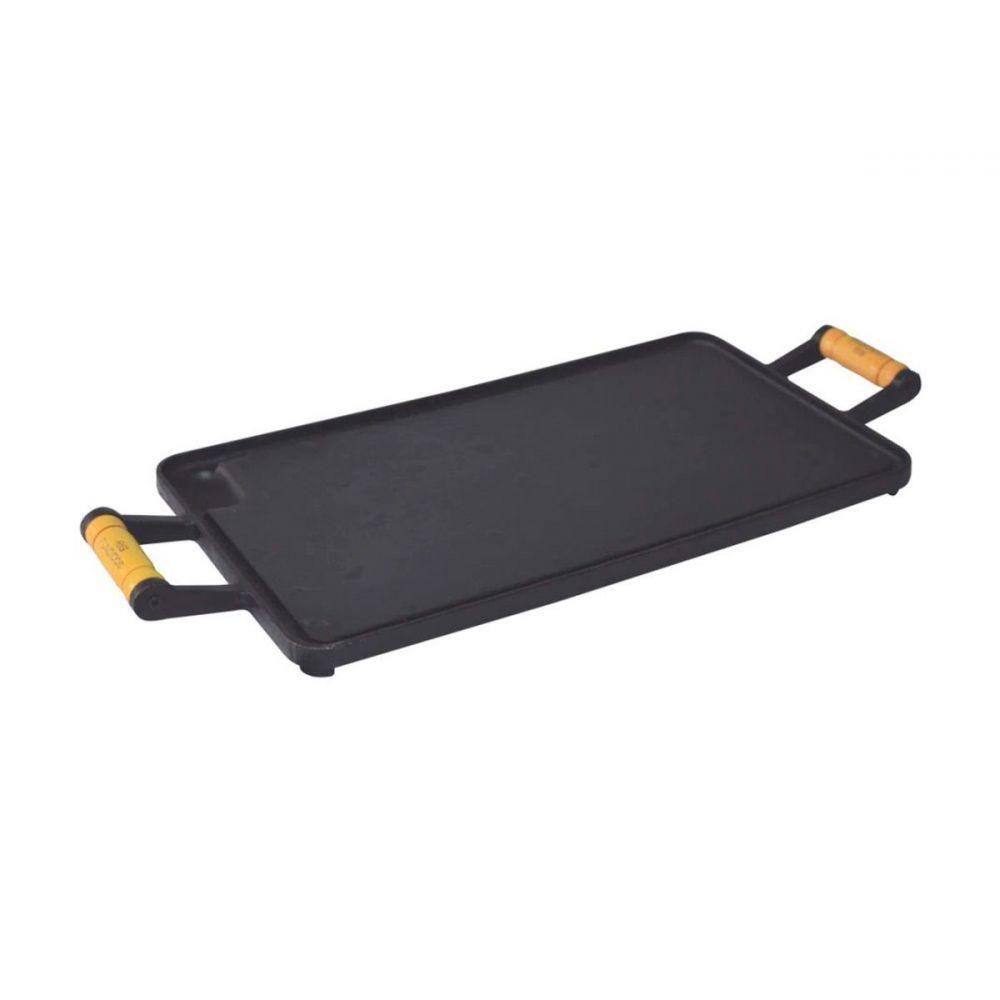 Chapa Lisa de Ferro Fundido Medidas 25x45cm