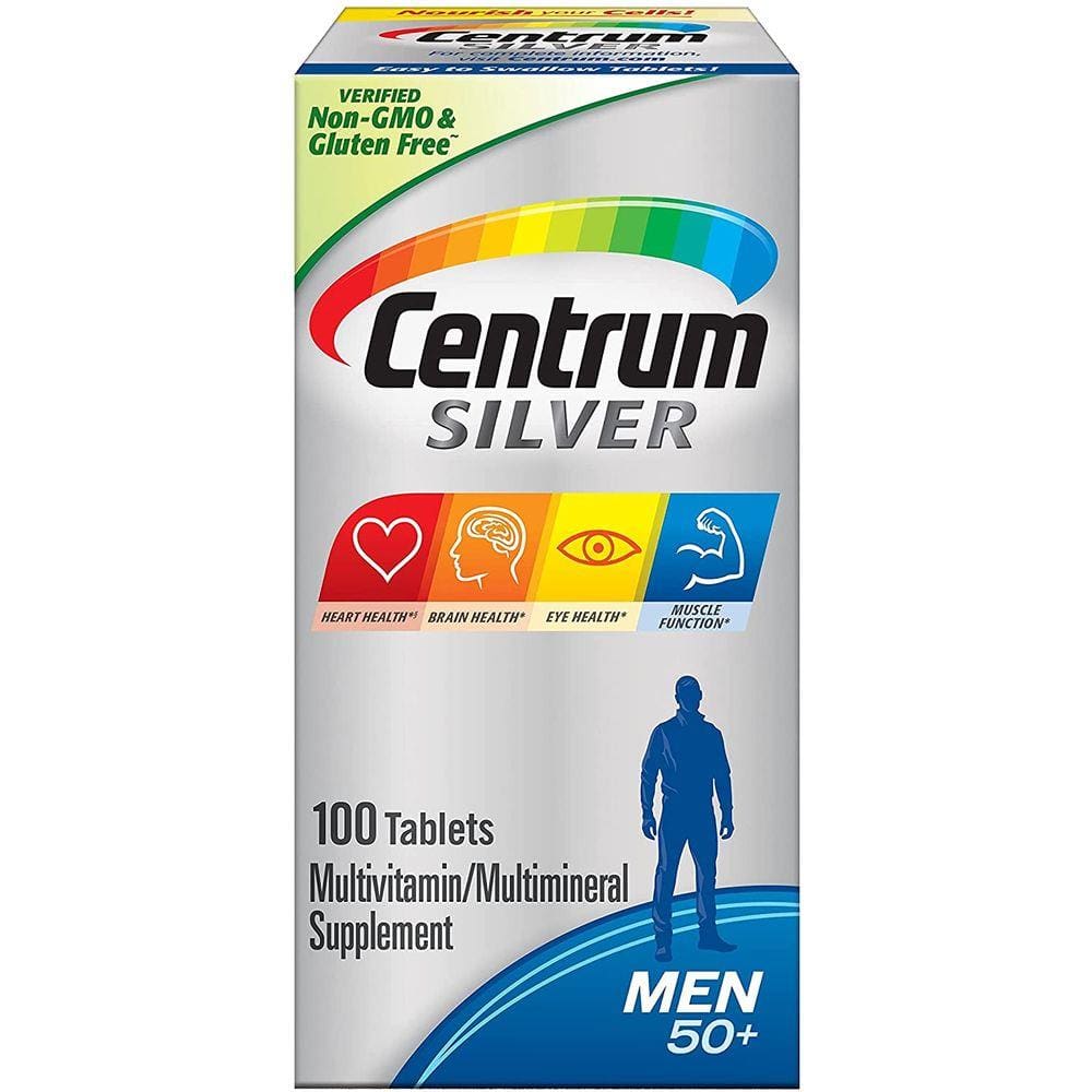 Multivitamínico Centrum Silver Men 50+ (100 Tabs) - Centrum