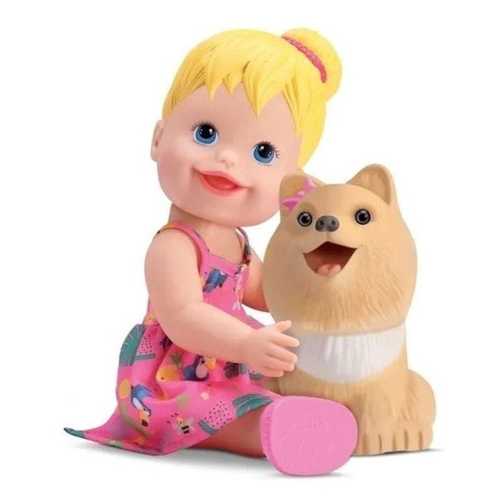 Boneca E Cachorrinho My Little Collection My Pet Lançamento