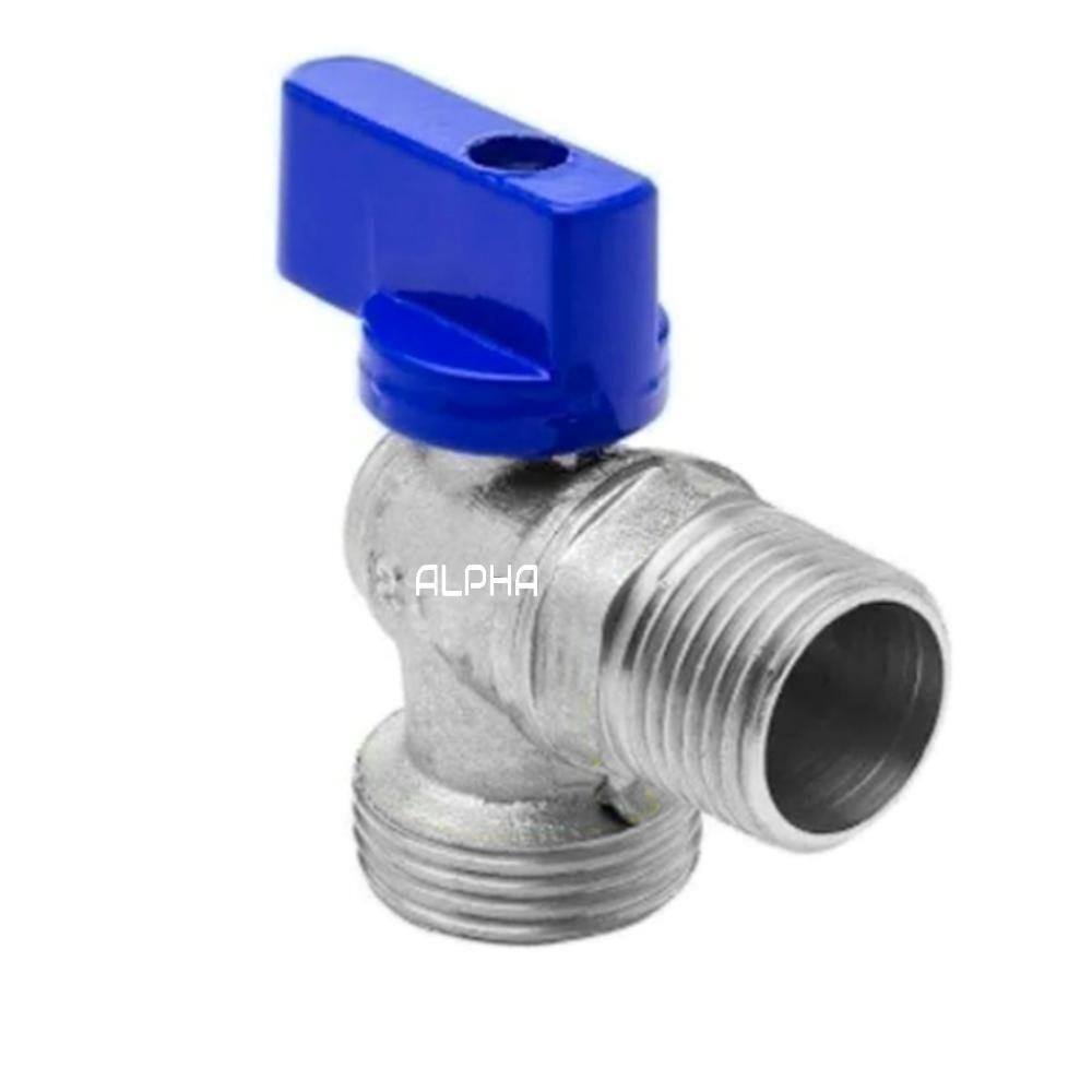 Torneira Esfera Tanque Máquina Lavar Jardim Metal 1 Saída