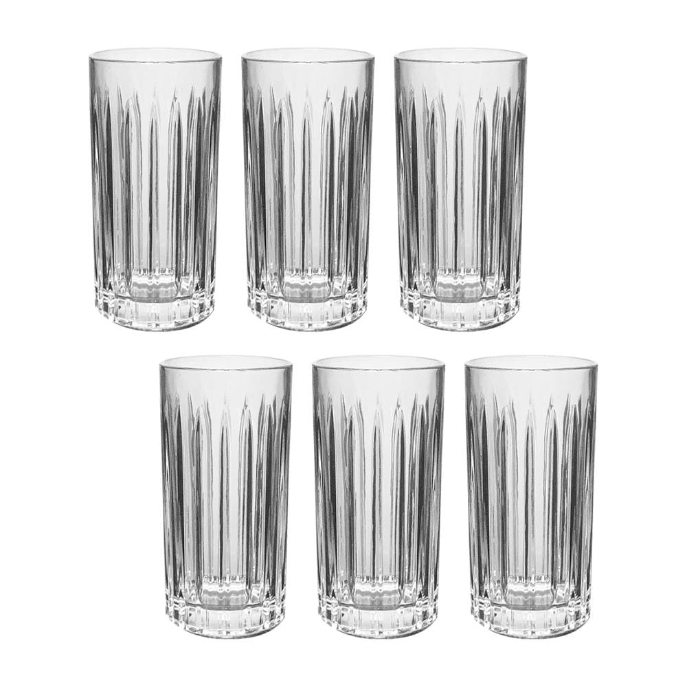 Jogo com 12 Copos de Cristal para Água 350 ml Linha Soho L`Hermitage