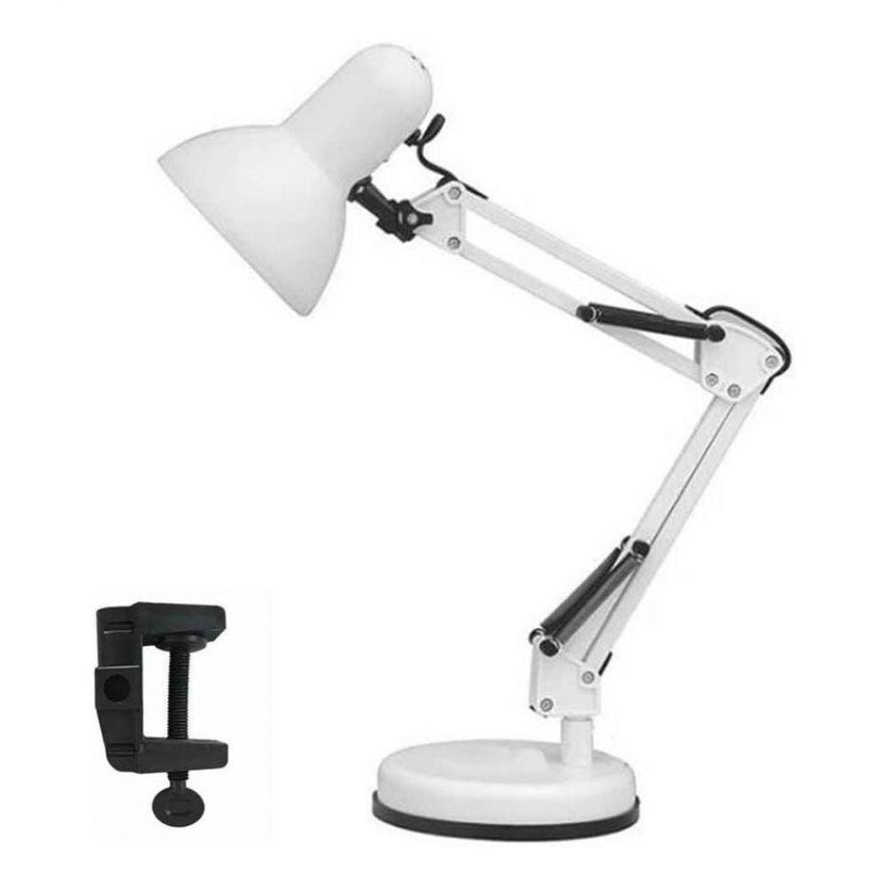 Luminária Pixar Mesa Garra Articulada Escritório Regulável