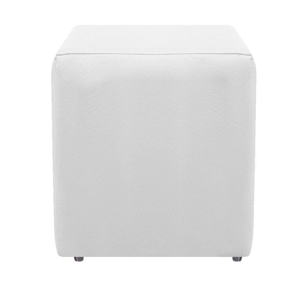 Puff Decorativo Dado Branco