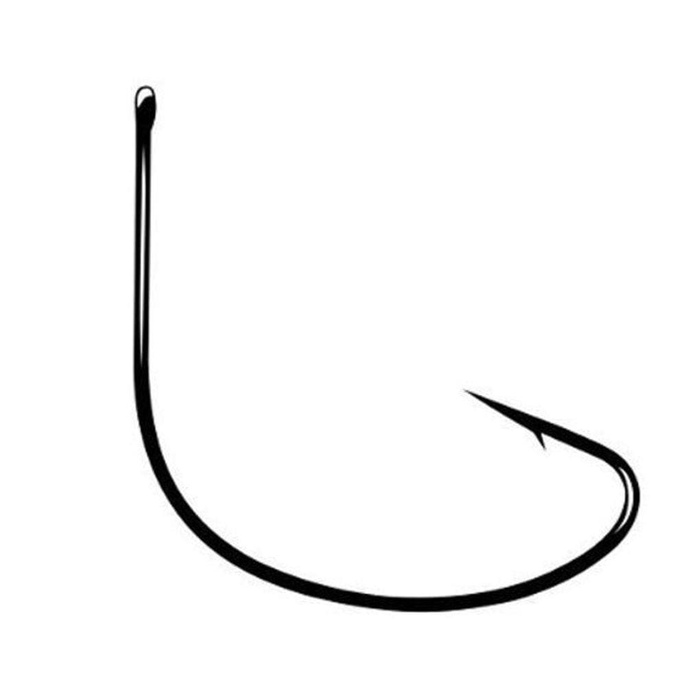 Anzol Wide Gap Nº 2/0 Black Nickel Marine Sports 40 Peças