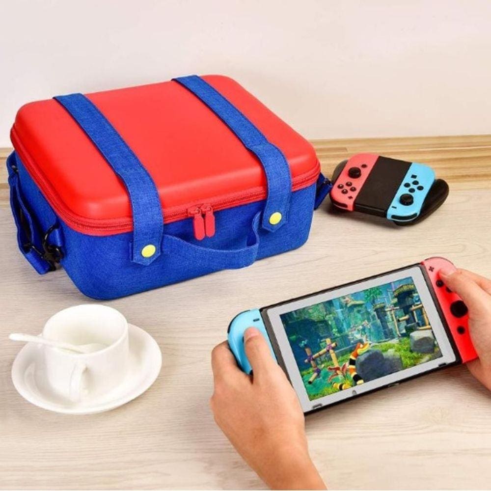 Bolsa Viagem Nintendo Switch Maleta Case Cabe Tudo Proteção