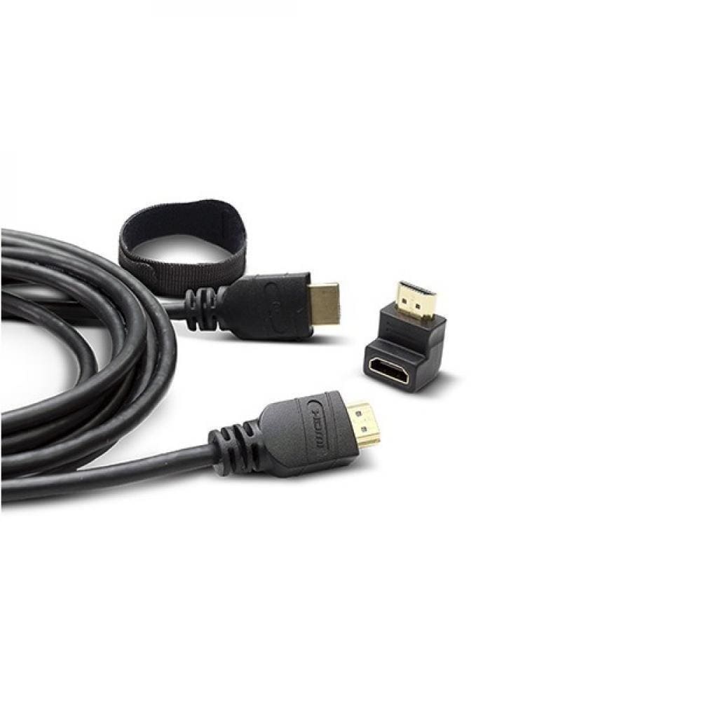 Cabo Hdmi Elg Hs18l 2.0 High Speed 1.6 Metros Adaptador 90°