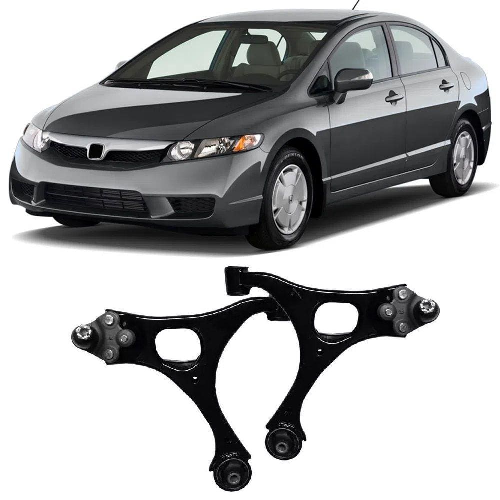 Bandeja Honda New Civic Dianteira 2007 Até 2011 Flex Automotive O Par