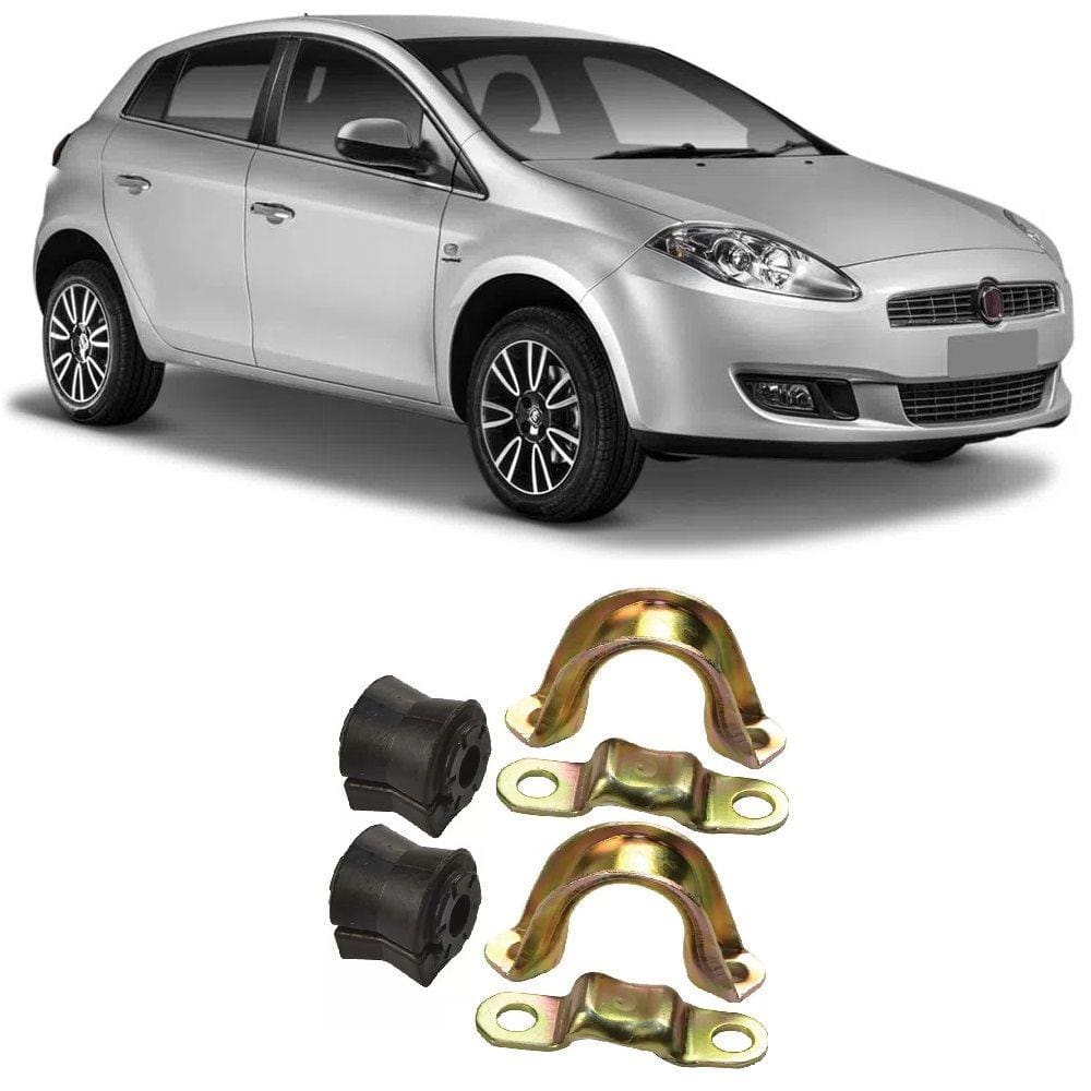 Kit Estabilizador Fiat Bravo Dianteiro 2010 Até 2017 15MM - O Par