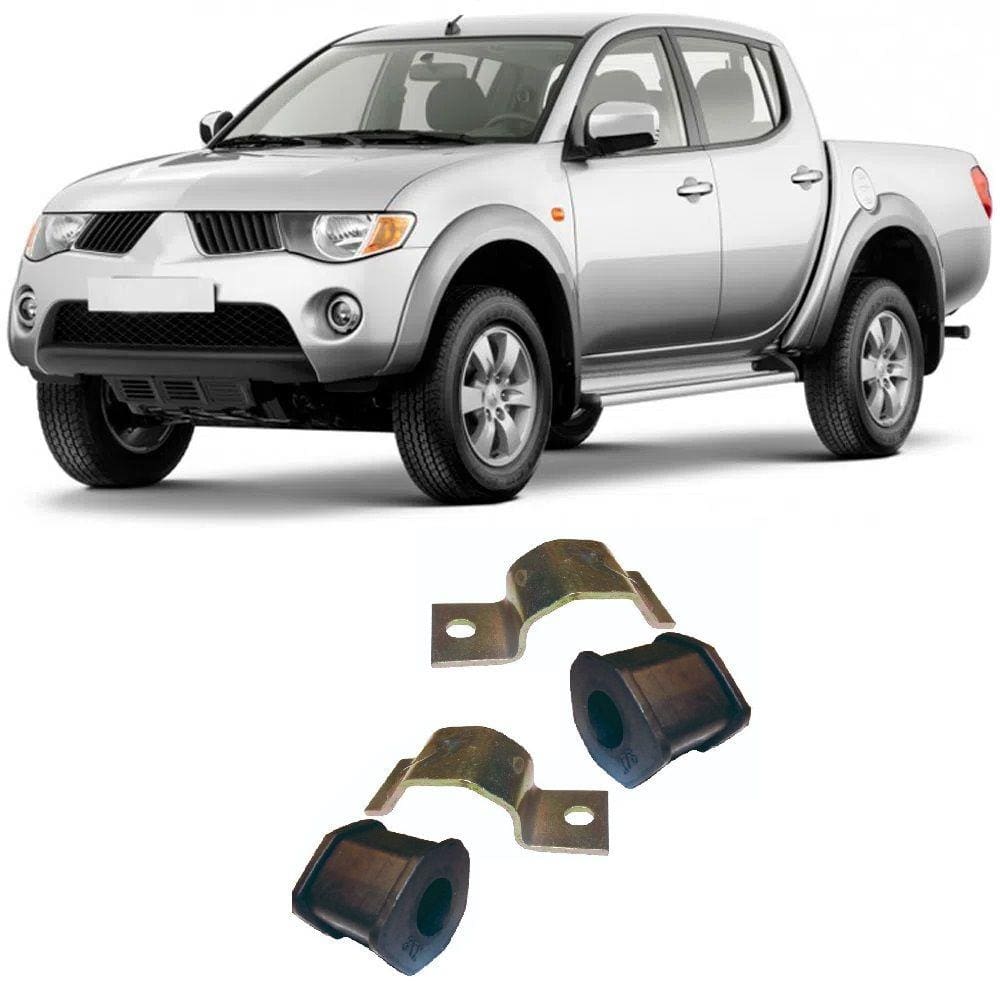 Kit Estabilizador Mitsubishi L-200 DianteiroExterno 1991 Até 2012 - O Par