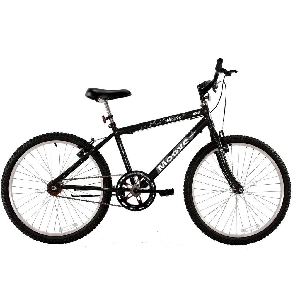 Bicicleta Aro 26 Masculina Adulto Sem Marcha Preta