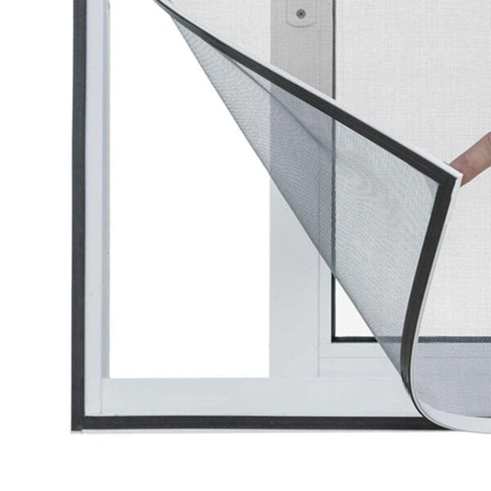 Tela Cortina Mosquiteiro Kit 3 Unidades Ima Janela Magnetico Dengue Facil Instalação Proteçao