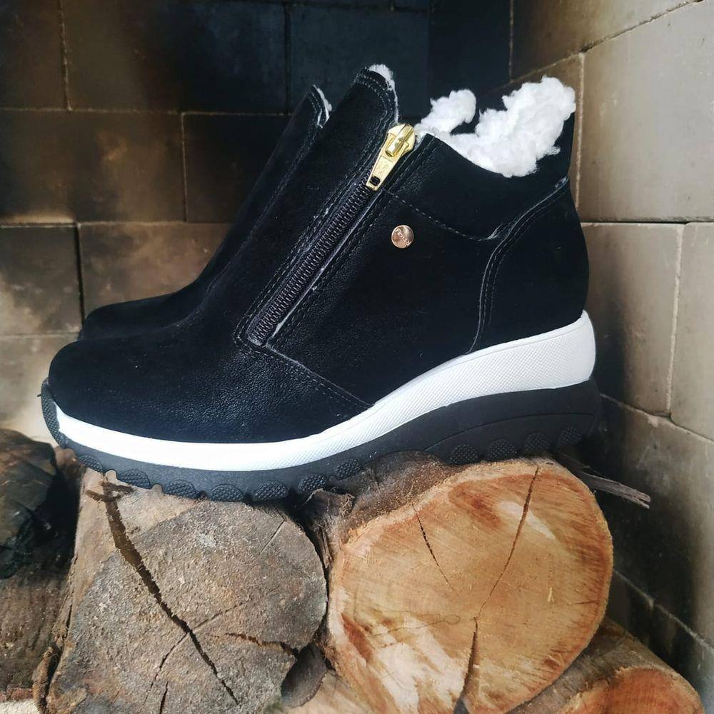 Bota Lanin Nobuck Preto