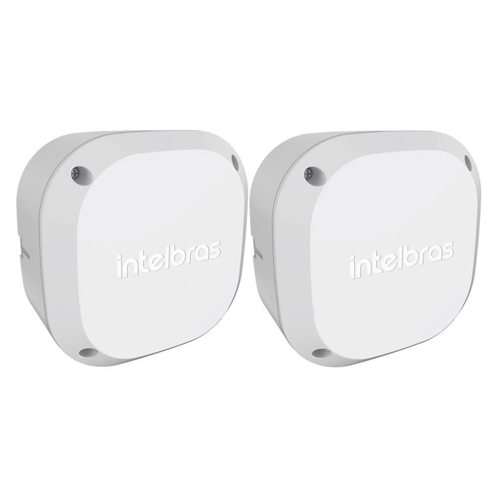 Kit 2 Caixas de Passagem Plástica Câmeras Bullet/Dome Externo VBOX 1100 E Intelbras